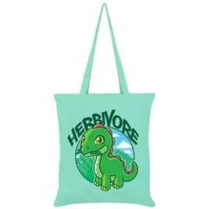 Grindstore Herbivore Tote Bag (One Size) (Mint Green/Green) - Mint Green/Green