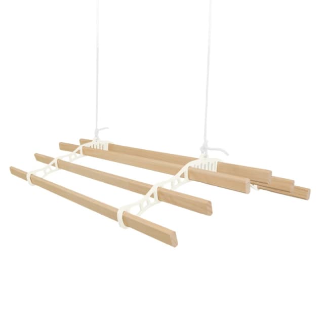 Monstershop Clothing Airer Ceiling Pulley - Ivory - 1.4m Ivory