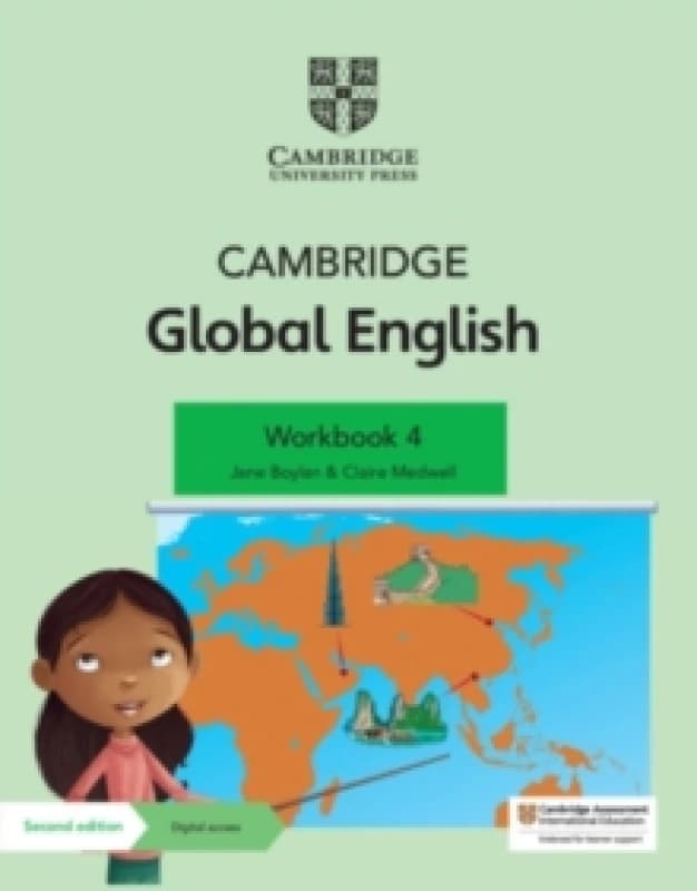 Claire Medwell Cambridge Global English Workbook 4 with Digital Access (1 Year) Book Multi unisex