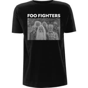 Foo Fighters - Old Band Photo Unisex Small T-Shirt - Black