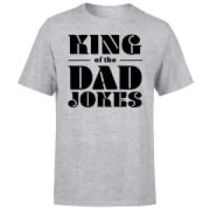 King of the Dad Jokes T-Shirt - Grey - 3XL