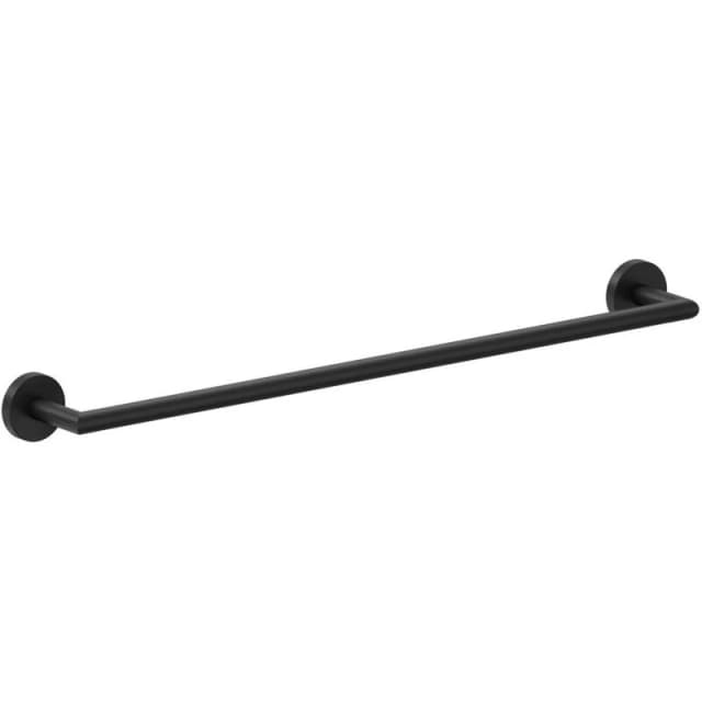 Cosmic Towel Rail, 40Cm, Matt Black, Hidden Fixings, Anti-Corrosion, Start Collection