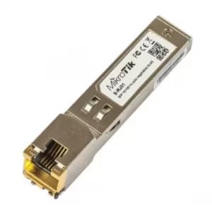 MikroTik RJ45, SFP, 10/100/1000M, copper module