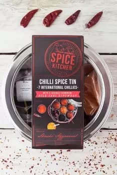 Chilli Spice Tin with 7 International Chillies
