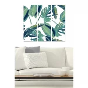 MDF3513046 Multicolor Decorative MDF Painting (3 Pieces)