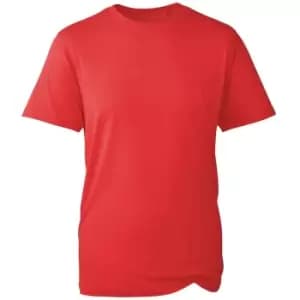 Anthem Mens Organic T-Shirt (3XL) (Red)