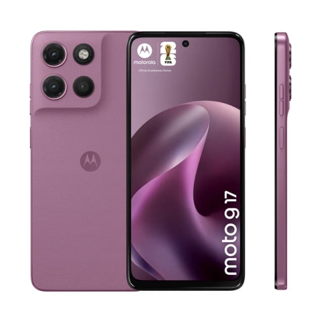 Motorola Motorola moto g17 17.1cm (6.72") Dual SIM Android 15 USB Type-C 4GB 128GB 5200 mAh Pink PBBK0012GB
