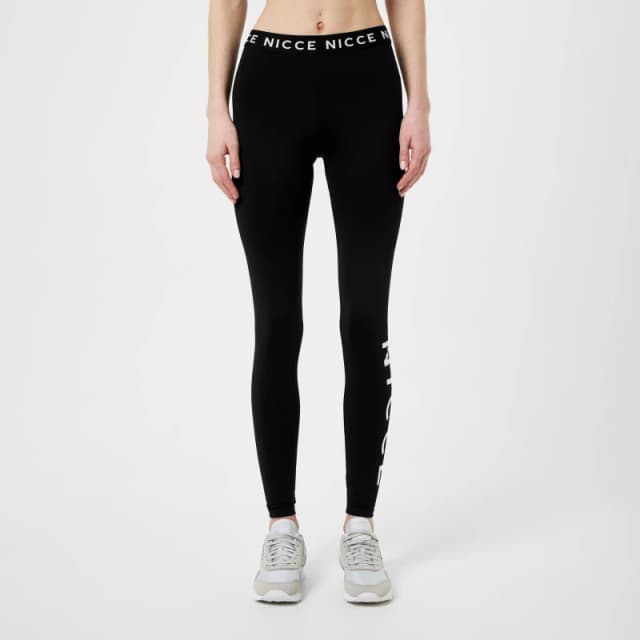 Nicce Waistband Leggings Womens - Black 6