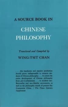 A Source Book in Chinese Philosophy by W Chan Paperback