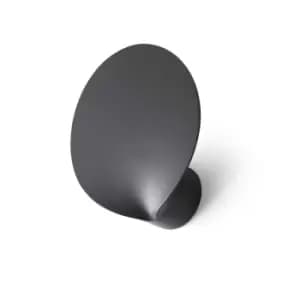Lotus Outdoor LED Dark Grey Wall Light 18W 3000K IP65
