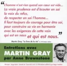 Entretiens Avec Martin Gray Par Anne Brownstone