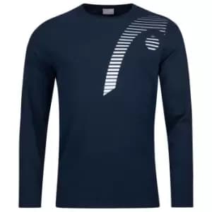 Head Club Cliff Ls Junior - Blue