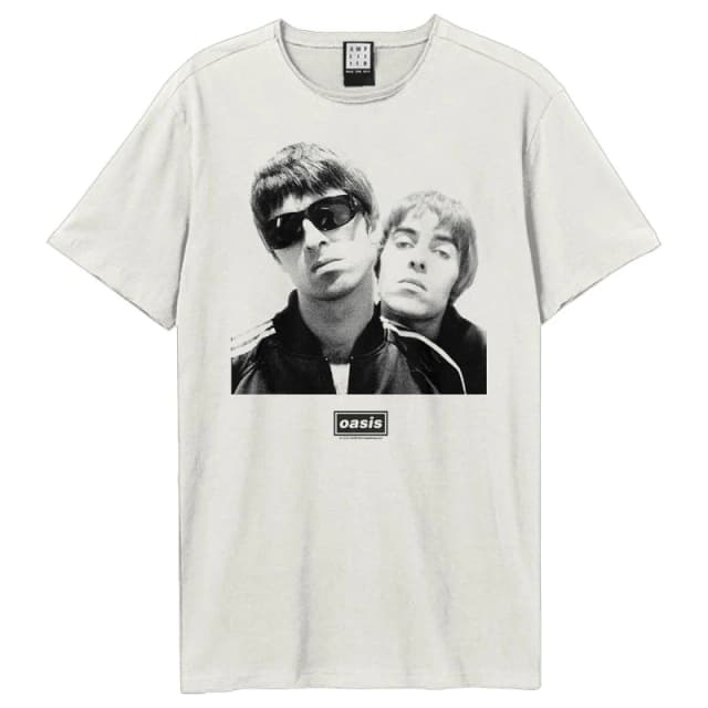 Amplified Amplified Men Boxed Oasis T-Shirt in White Size: X-Small White XS Male 5063652564363