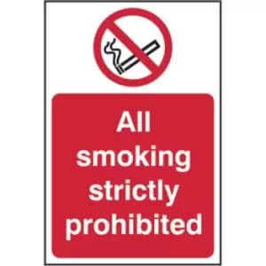 All Smoking Strictly Prohibited - Sav (200 x 300mm)