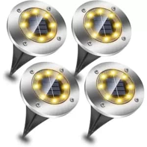 Solar Garden Night IP65 3000K Warm Light Pack of 4