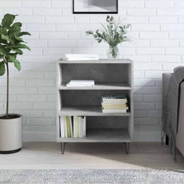 VIDAXL Sideboard Concrete Grey 57x35x70cm Engineered Wood Vidaxl 8720845907396