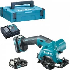 Makita HS301 10.8v Cordless CXT Circular Saw 85mm 2 x 2ah Li ion Charger Case