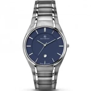 Mens Accurist London Classic Titanium Watch