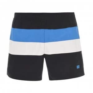 Hugo Boss File Fish Swim Shorts Blue Size L Men
