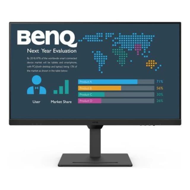BenQ BL2486TC 23.8 IPS Full HD 100Hz USB-C Business Monitor 9H.LMMLB.QBE Black