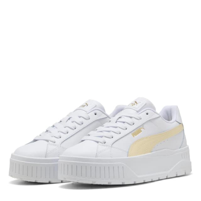Puma Womens Karmen II Low-Top Trainers Van/Wht female 3 (35.5)