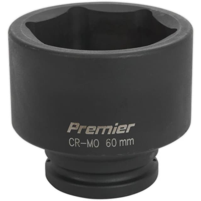 Loops 60mm Forged Impact Socket - 3/4" Sq Drive - Chromoly Impact Wrench Socket Multi