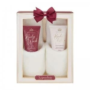 Style & Grace Signature Super Soft Slipper Set