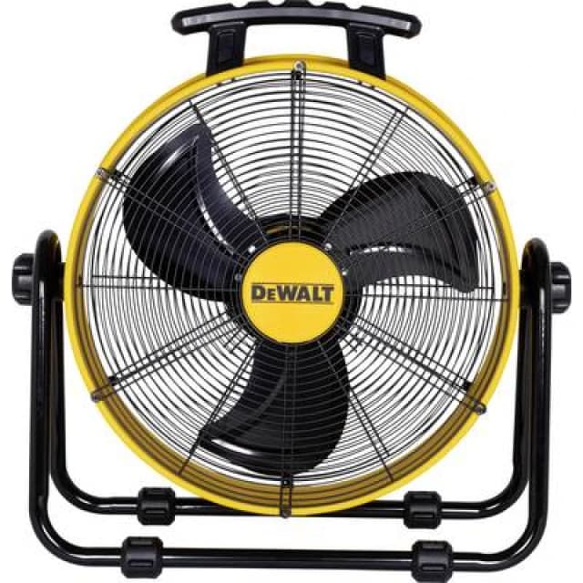 DEWALT DEWALT Floor fan 190 W (Ø x H) 798mm x 775mm Yellow DXF2410