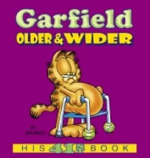 garfield older and wider his 41st book