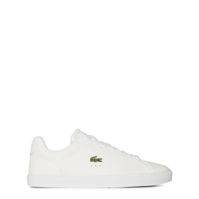 Lacoste Mens Lerond Pro Low-Top Trainers White/White 21G male 6 (39.5)