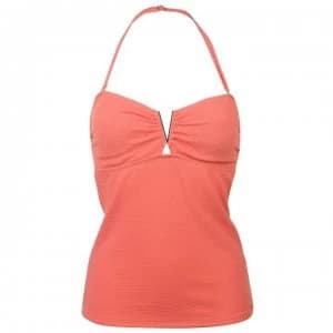 SoulCal V Tankini Top Ladies - Coral