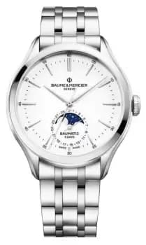 Baume & Mercier M0A10552 Clifton Baumatic Moonphase Display Watch