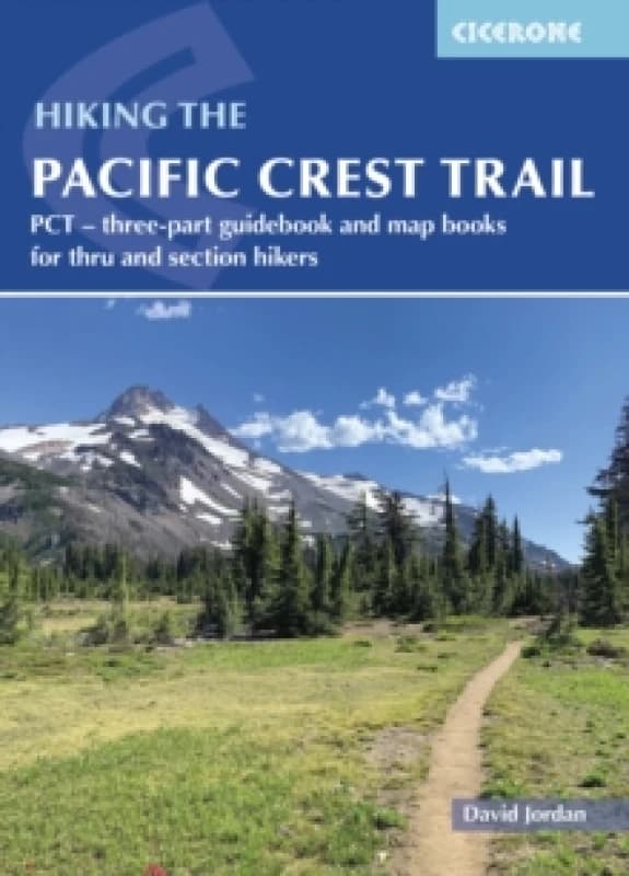 Hiking the Pacific Crest Trail : PCT - three-part guidebook and map books for thru and section hikers Paperback / softback