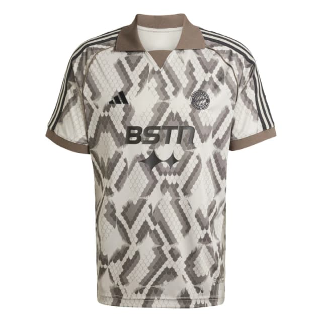 adidas Mens adidas Bayern Munich x BSTN Shirt Light Brown male S