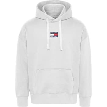 Tommy Jeans Tommy Badge Hoodie - Grey PJ4