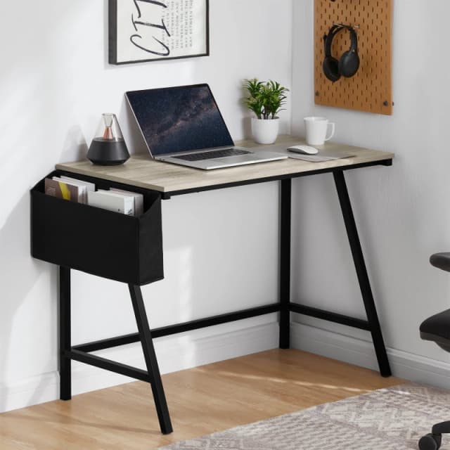 Lassic Vida Designs Brooklyn Small Computer Desk Grey unisex Small