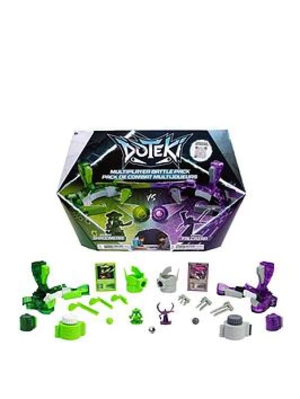 TOMY Multiplayer Battle Pack - Organika & Spiritek Champion Set Dynamic Arena Game for 2+ Players Customizable Battles Compatible with All Packs A