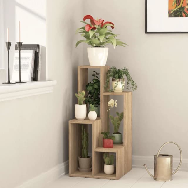 Decortie Sule' Modern Plantstand Multipurpose H 89cm in Natural Size: 1 Pack Natural Unisex 1 Pack
