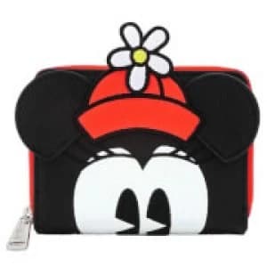 Loungefly DisneyPositively Minnie Polka Dot Zip Around Wallet