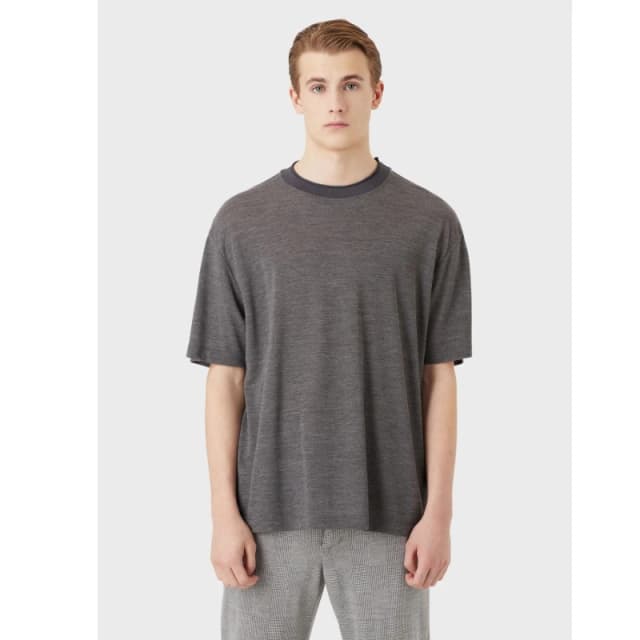 Emporio Armani T-Shirt Grey male XS