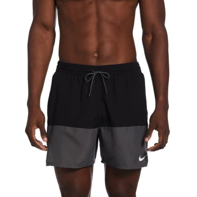 Nike Split Swim Shorts Mens Black/Grey male XL