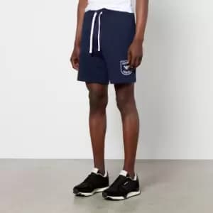 Emporio Armani Mens Iconic Terry Shorts - Marine - L