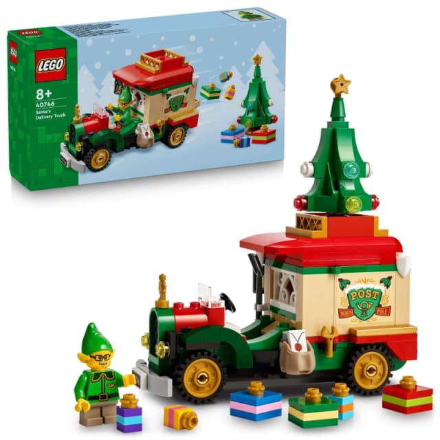 LEGO Santa's Delivery Truck Pretend Play Toy 40746, Multi 710477