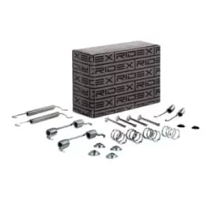 RIDEX Accessory Kit, brake shoes 1502A0011 OPEL,CHEVROLET,DAEWOO,Corsa C Schragheck (X01),Astra G CC (T98),Astra F CC (T92),Tigra TwinTop (X04)