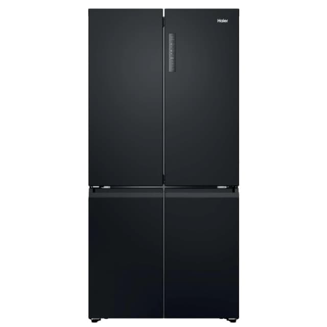 Haier HCR39F19ENPT Four Door French Style Fridge Freezer - SLATE BLACK HCR39F19ENPT