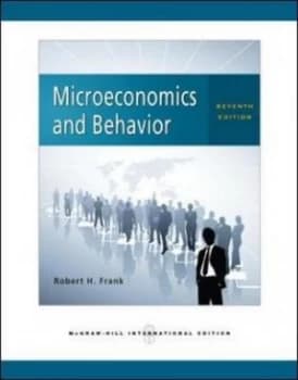Micro-Economics and Behavior by Robert H Frank Paperback
