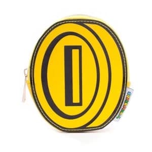 Nintendo - Coin Shaped Womens One Size Wallet - Yellow/Black