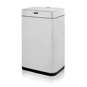 Tower 75L Rectangular Sensor Bin - Silver