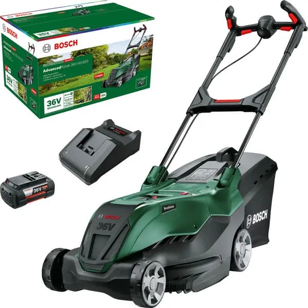 Bosch AdvancedRotak 36V-40-650 36V 1 x 6Ah Li-ion Cordless Rotary Lawnmower