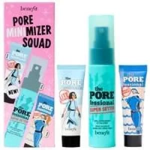 benefit The POREfessional Pore Minimizer Squad Face Primer and Makeup Setting Spray Trio Set